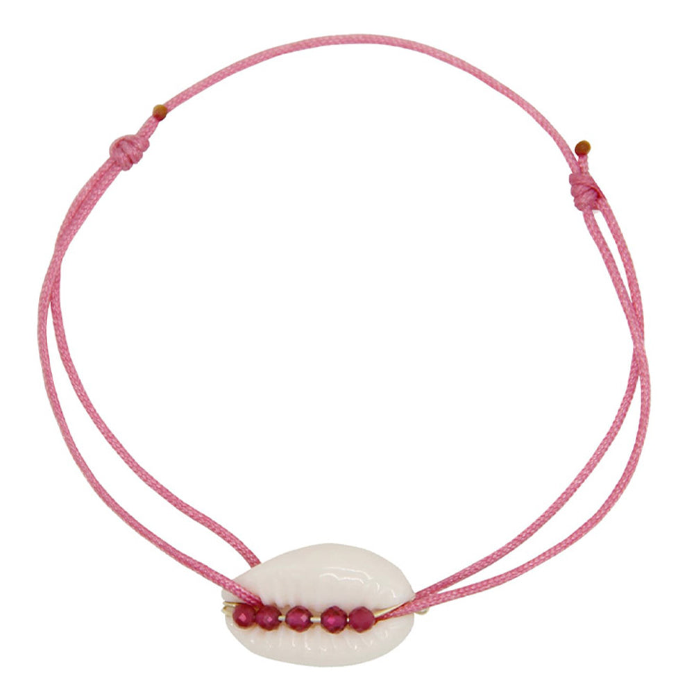 Cowrie Shell and Gemstone Bracelet SALE -57%