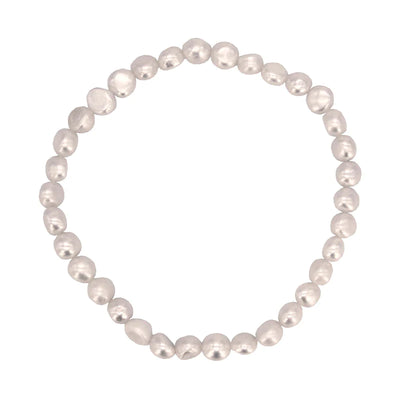 The perfect summer accessory: real freshwater pearl anklet.