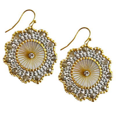 Flower Grey Ohrringe SALE
