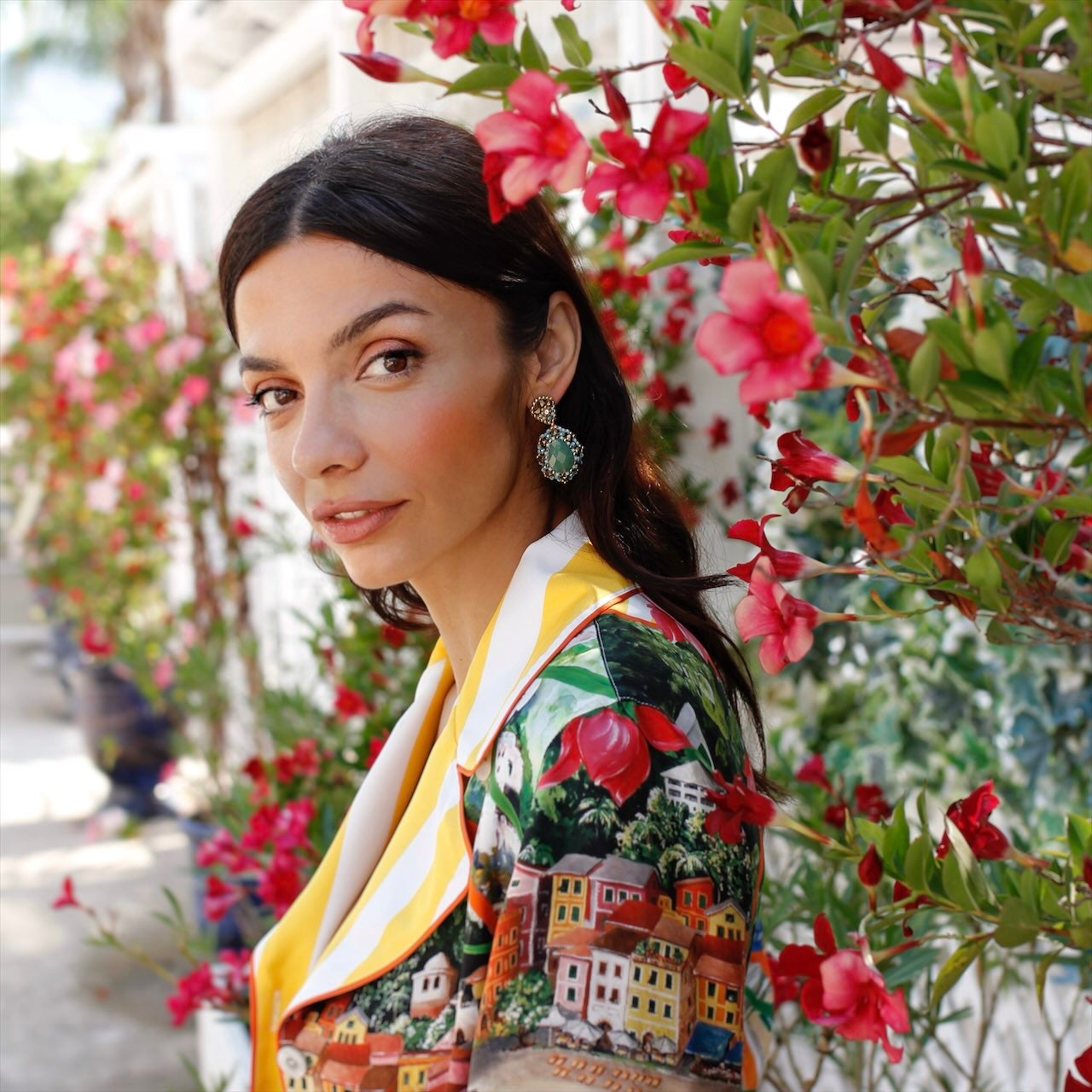 Shades of Riviera earrings