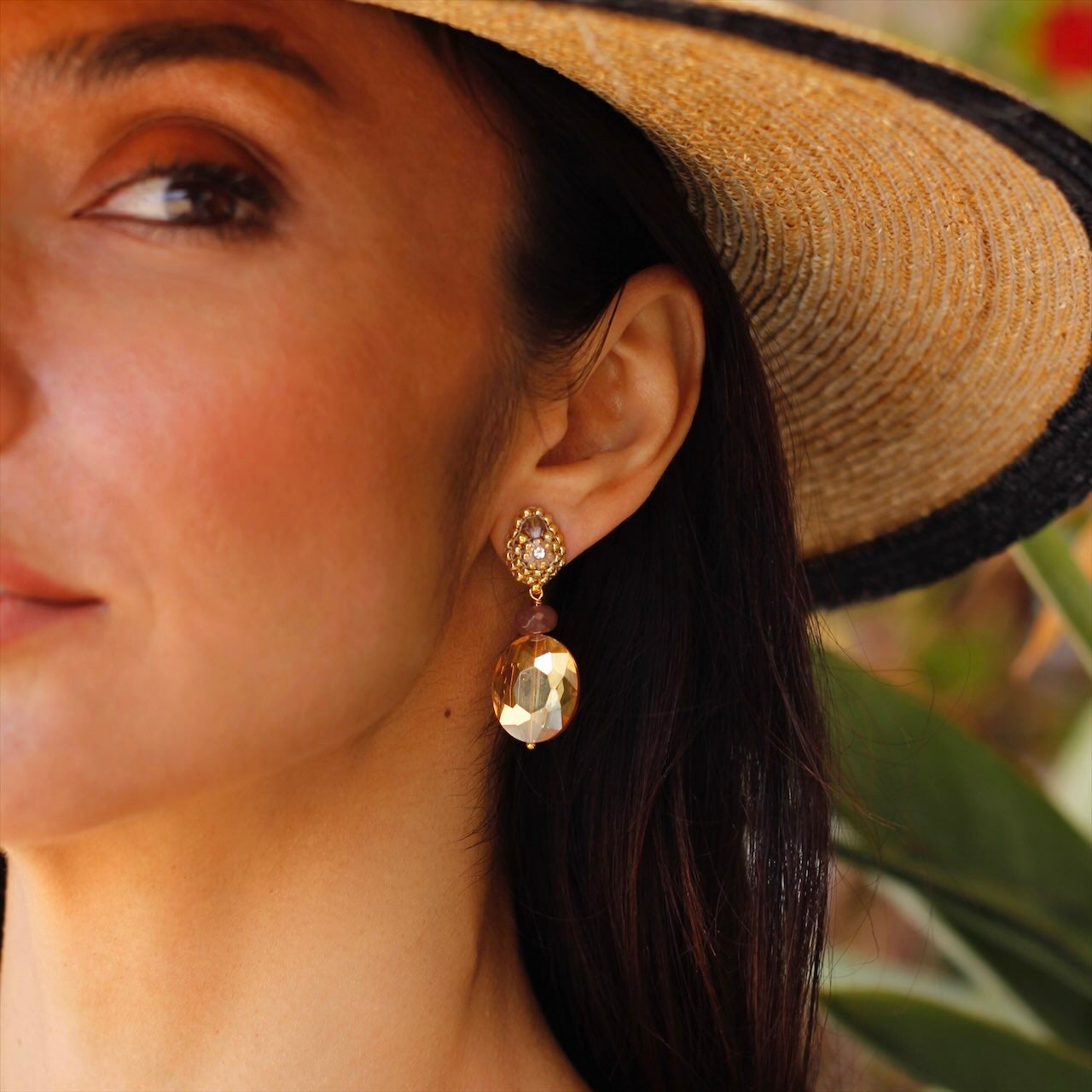 Sunny Luminary statement earrings