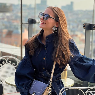 For Eva statement earrings SALE