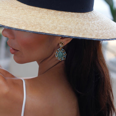 Shades of Riviera earrings