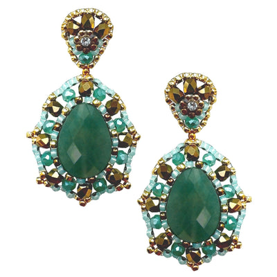 Shades of Riviera earrings