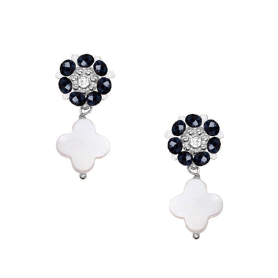 GRATIS: Chique Clover Perlmutt Ohrringe