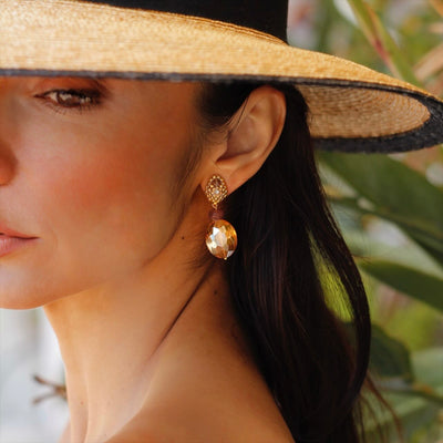 Sunny Luminary statement earrings