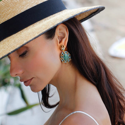 Shades of Riviera earrings
