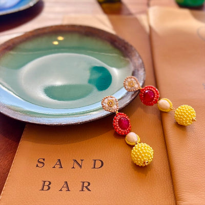 Tropical Rainbow earrings