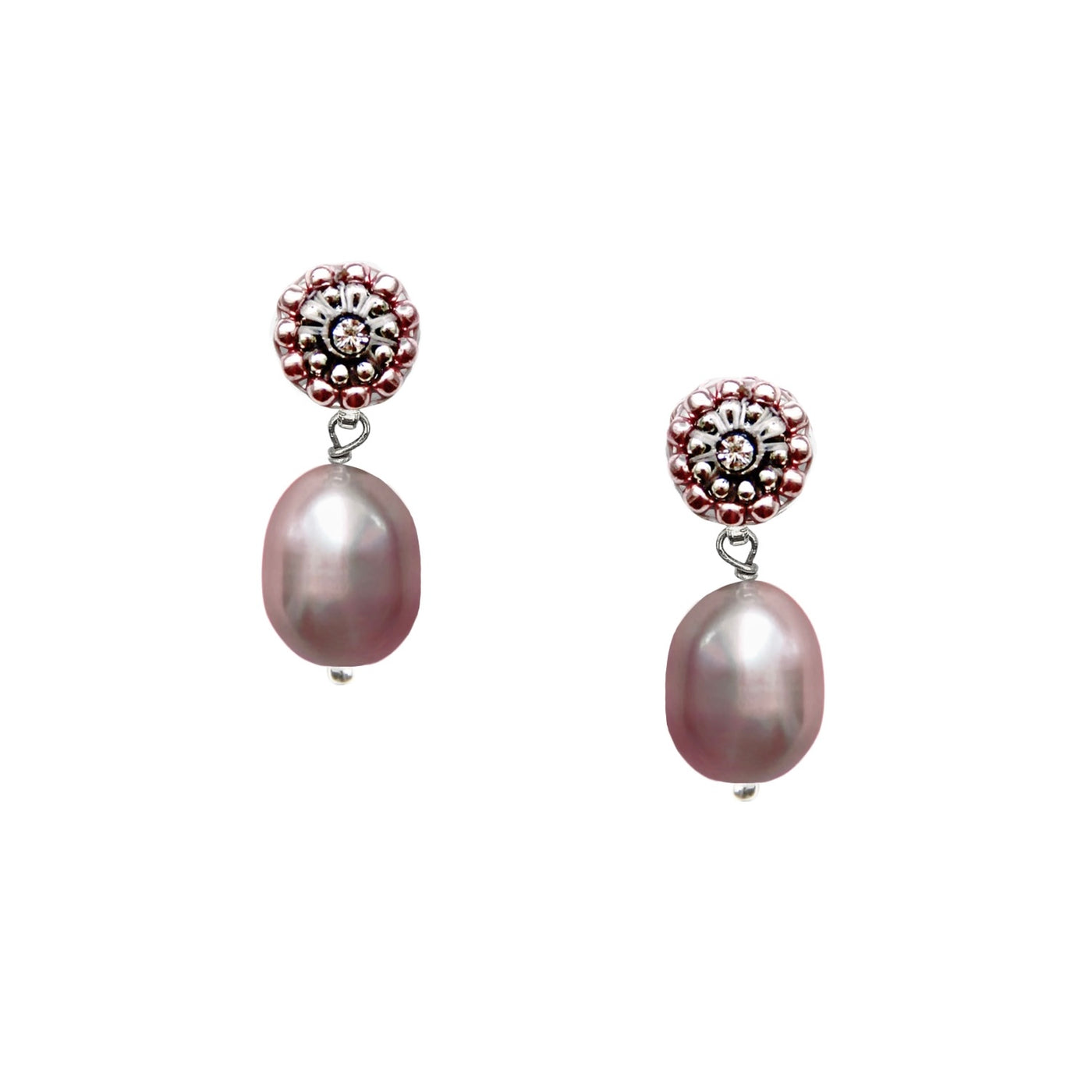 Blush Pearls Statement Ohrringe
