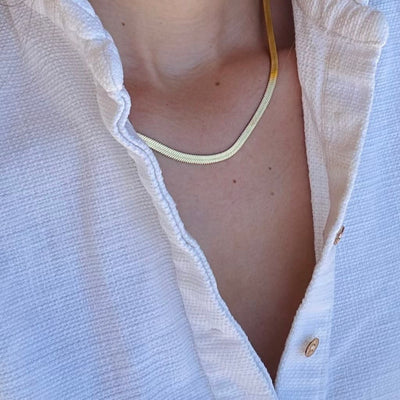 Golden Sleek Kette UNIKAT