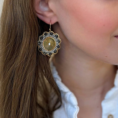 Flower Grey Ohrringe SALE