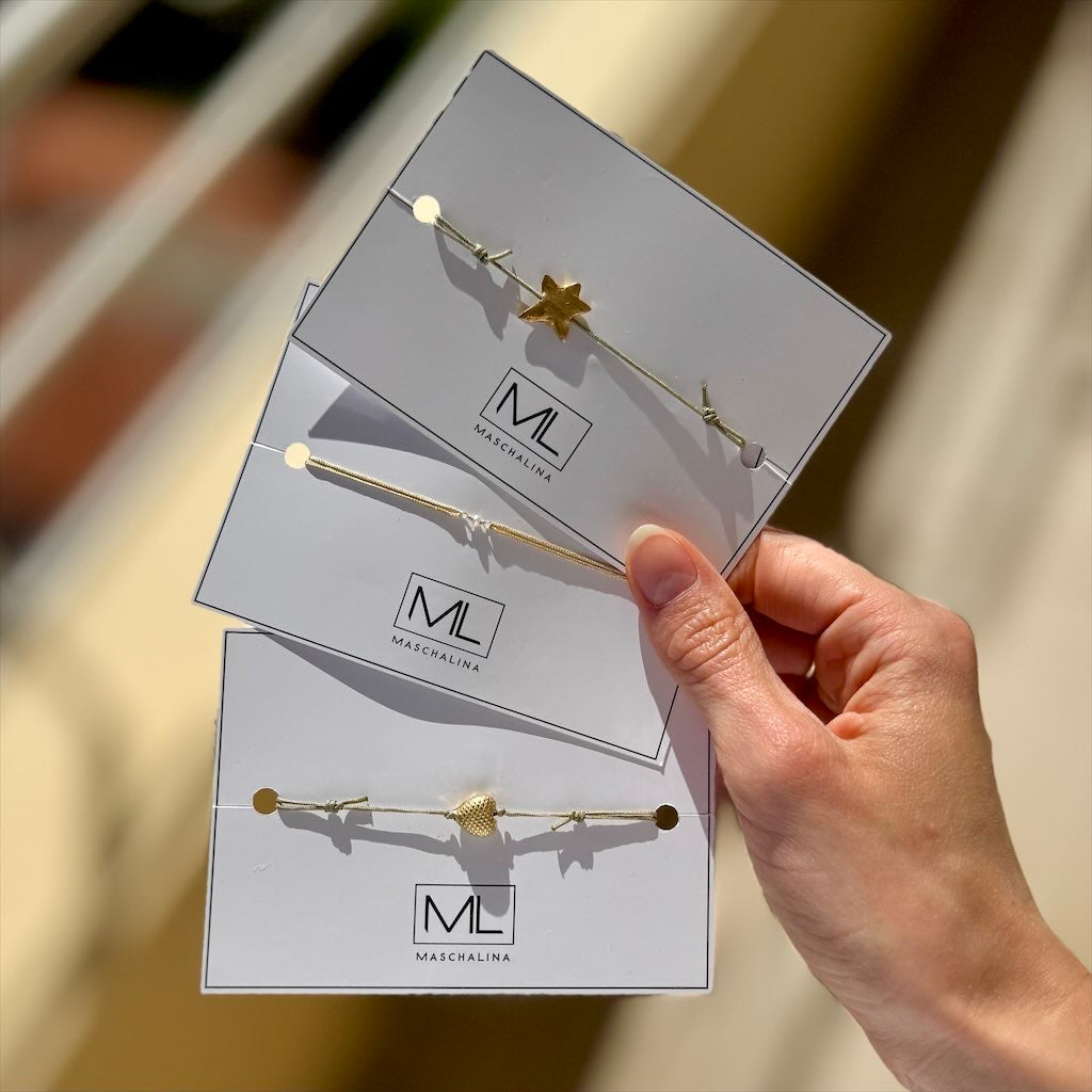 Golden Star Green Armband SALE