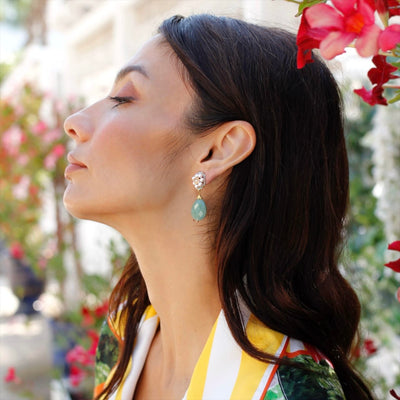 Riviera Spark statement earrings