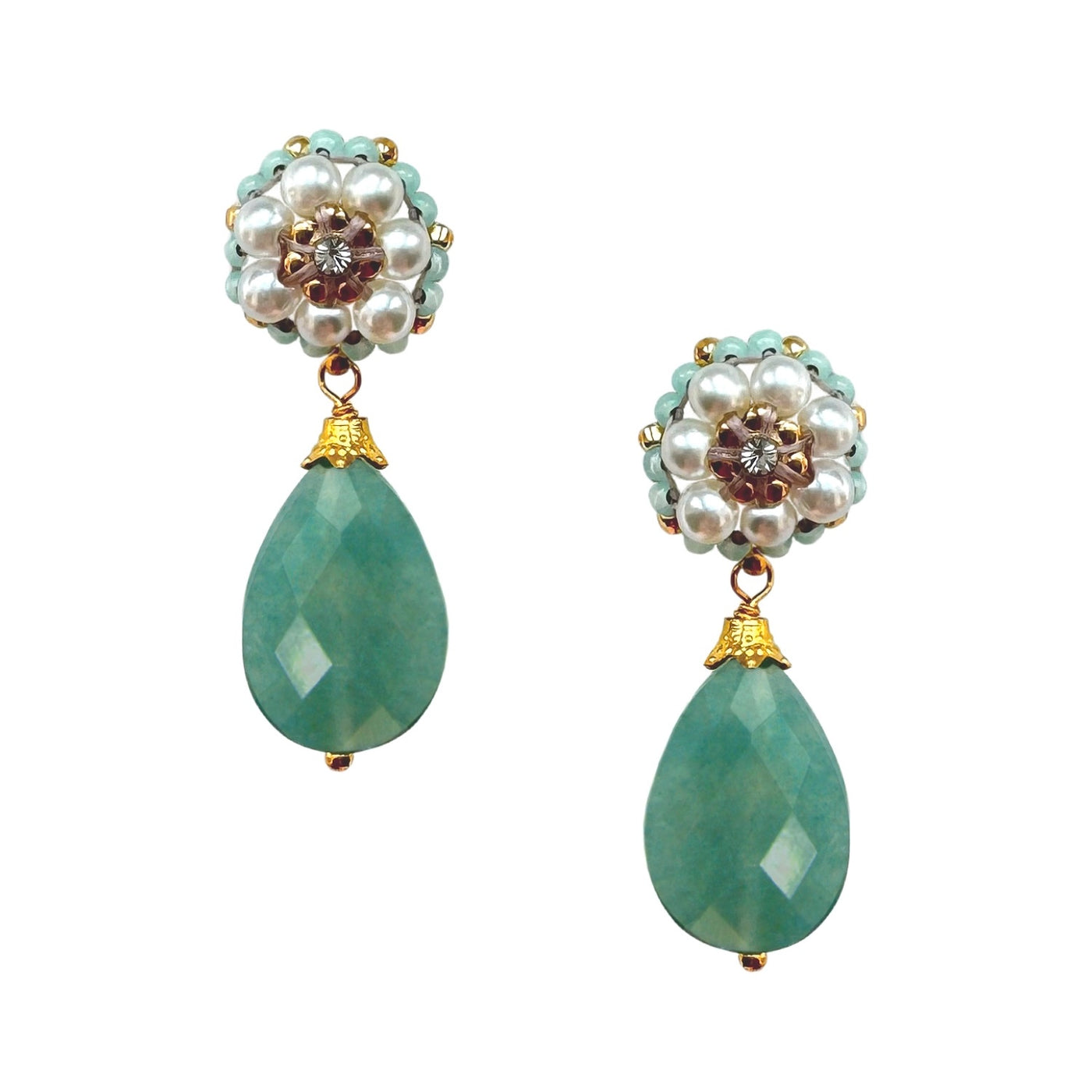 Riviera Spark statement earrings