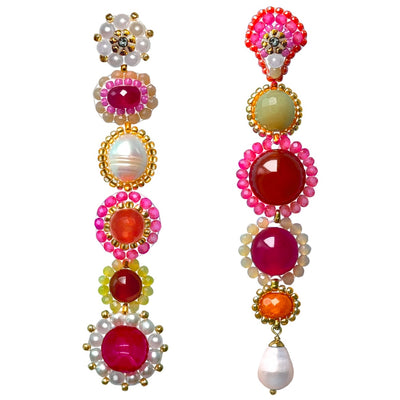 Summer Fruits statement earrings