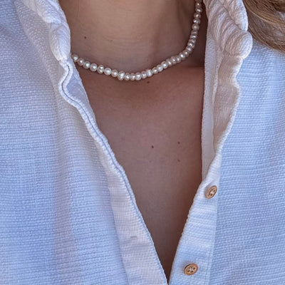 Classic Mini Pearls Perlenkette UNIKAT