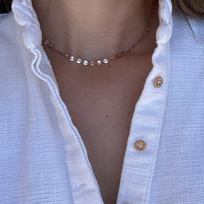 Anjuna Rosé Gold Kette UNIKAT