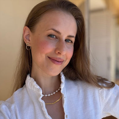 Golden hoop earrings SALE