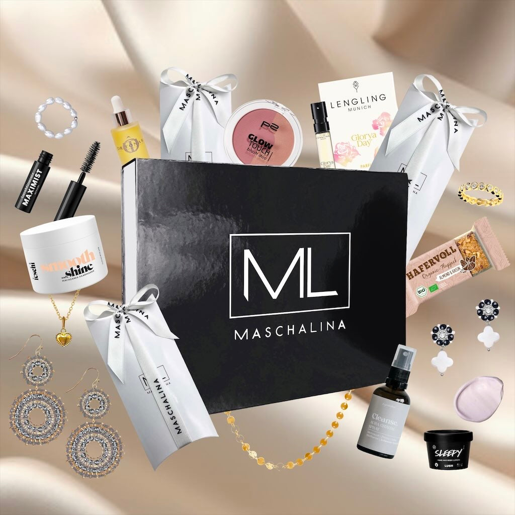 Maschalina Luxus  Schmuck udn Beauty Adventkalender ist das perfekte Verwöhnpaket im Dezember