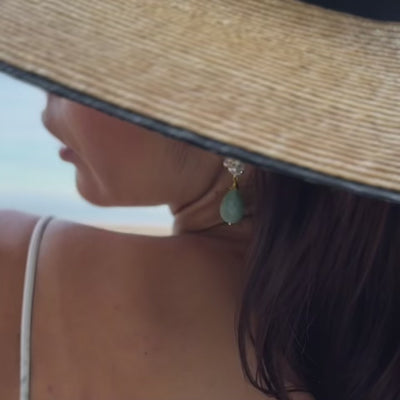 Riviera Spark statement earrings