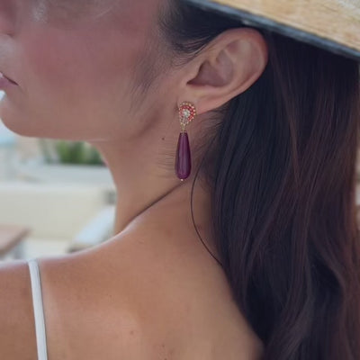 Berry Dream earrings