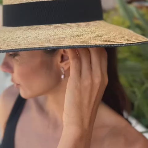 Blush Pearls Statement Ohrringe