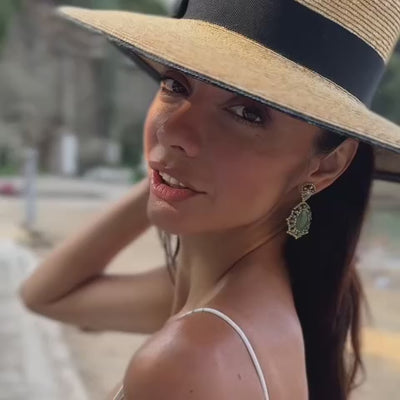Shades of Riviera earrings